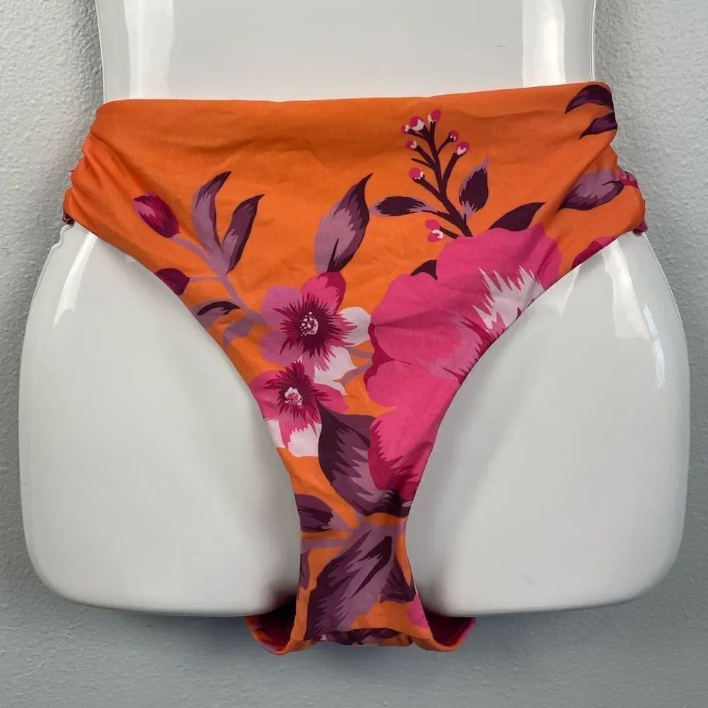 NWT Becca Floral Bikini Bottoms Size 1X